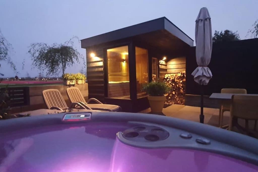 Wellness Lodge Ruigenhoek 13A - Sauna, Jacuzzi ! De Zilk Zewnętrze zdjęcie